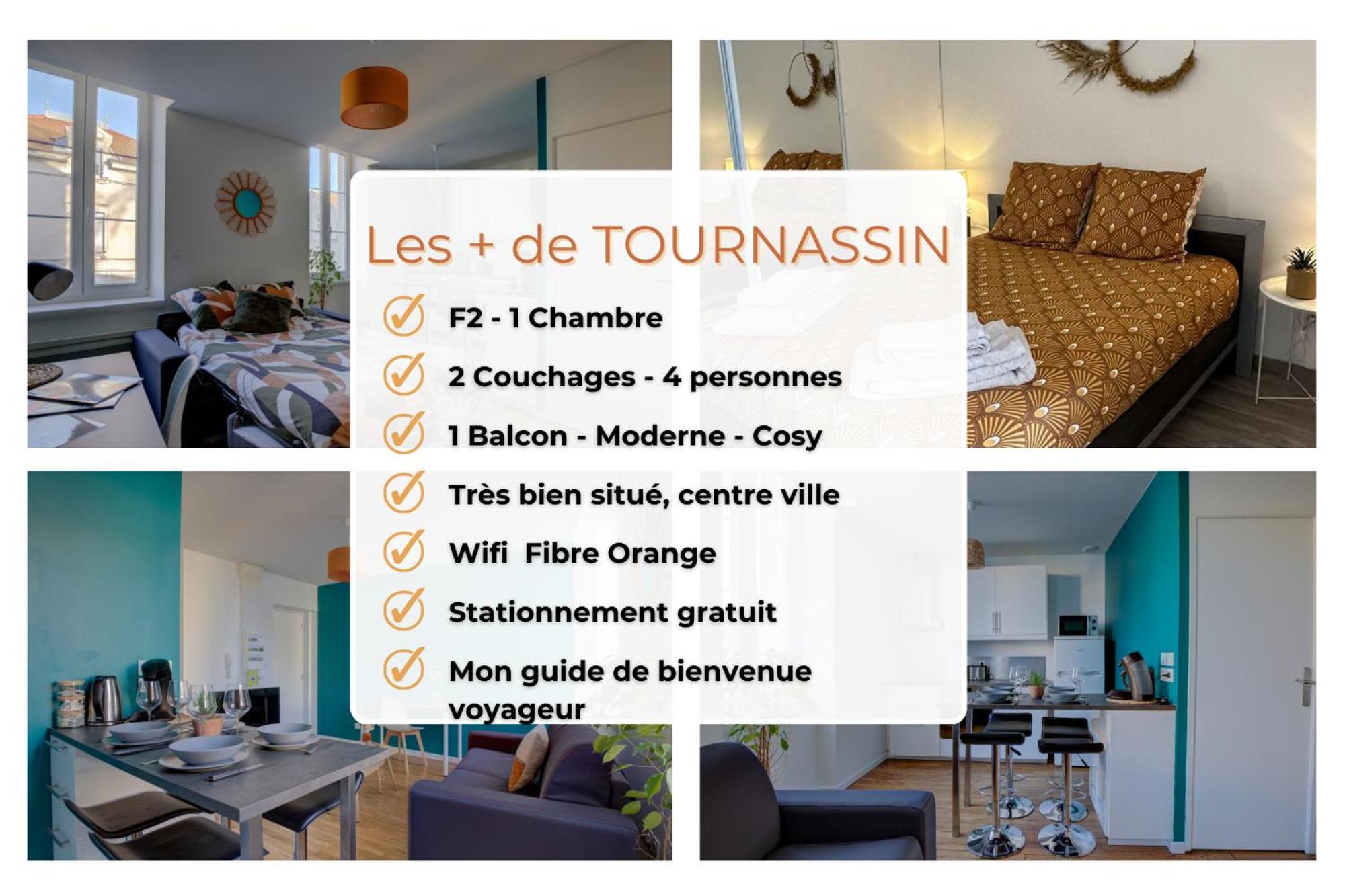 Апартаменти Le Tournassin-Balcon-Stationnement Gratuit Бург-ан-Бресс Екстер'єр фото